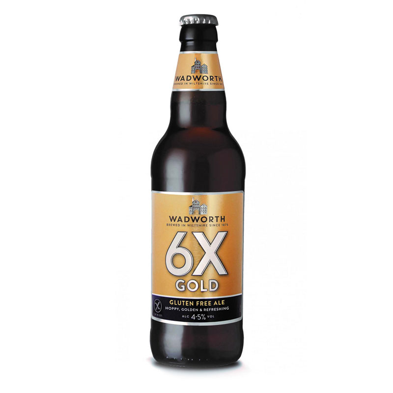 Wadworth 6X Gold Gluten Free 500ml Bottles