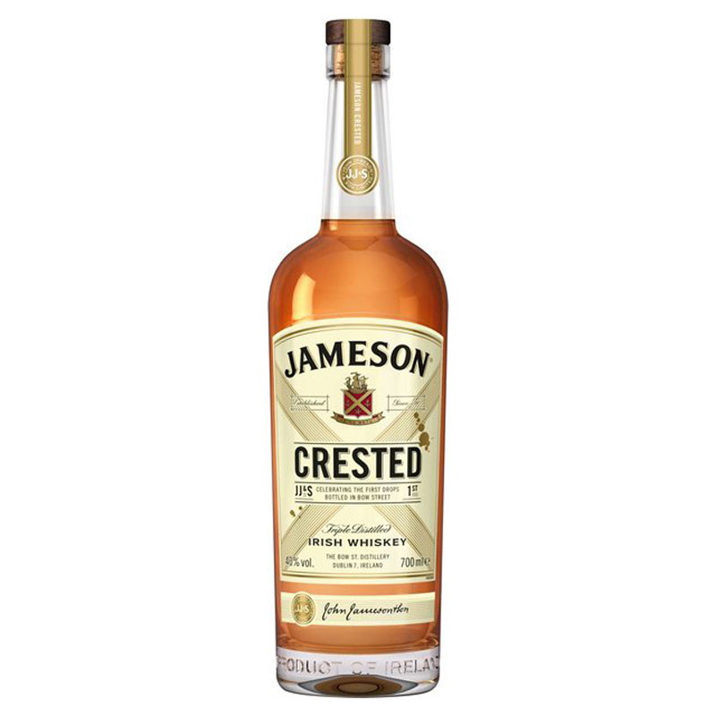 Jameson Crested Triple Distilled Blended Irish Whiskey