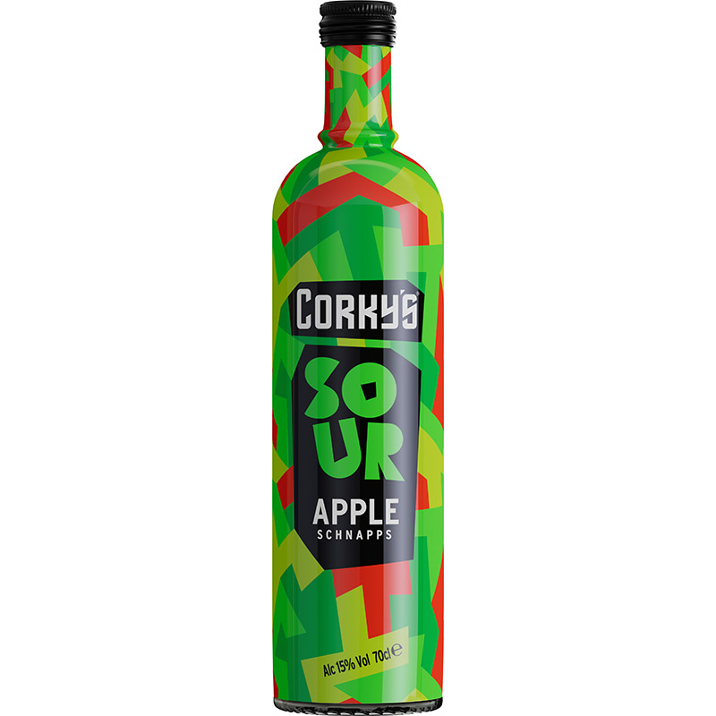 Corky's Sour Apple Schnapps