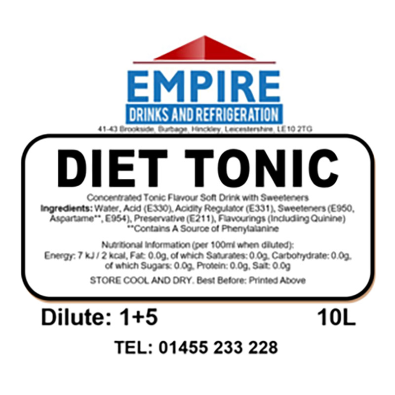 Empire Diet Tonic 10L BIB