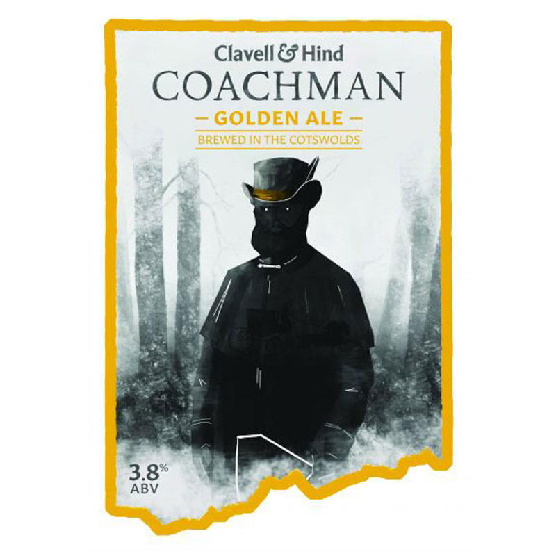Clavell & Hind Coachman Golden Ale 9 Gal Cask