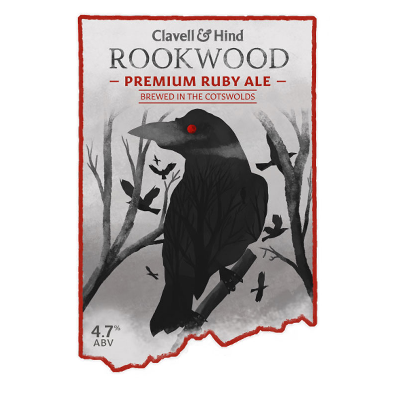 Clavell & Hind Rook Wood Premium Ruby Ale 9 Gal Cask