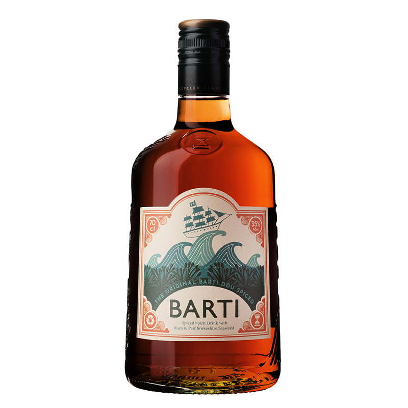 Barti Ddu Spiced Seaweed Rum Spirit