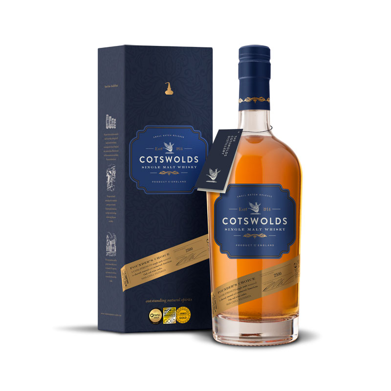 Cotswolds Founder's Choice Single Malt Whisky