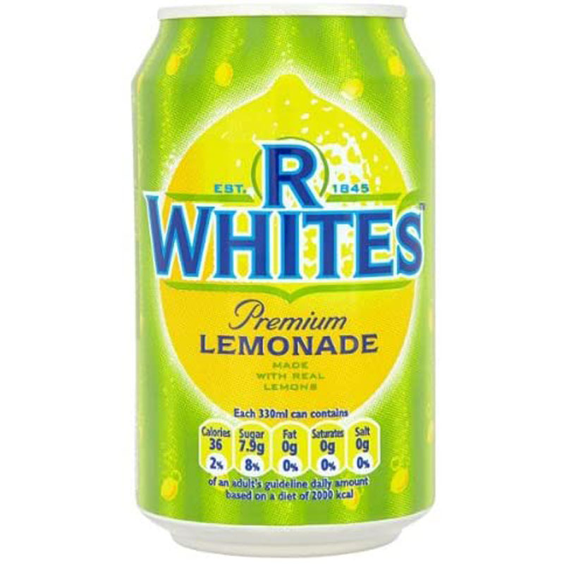 R Whites Lemonade 330ml