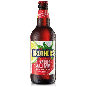 Brothers Strawberry & Lime Cider 500ml