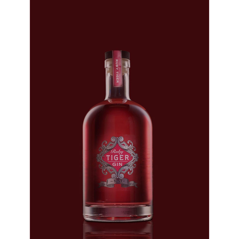 Shropshire Co Tiger Ruby Gin