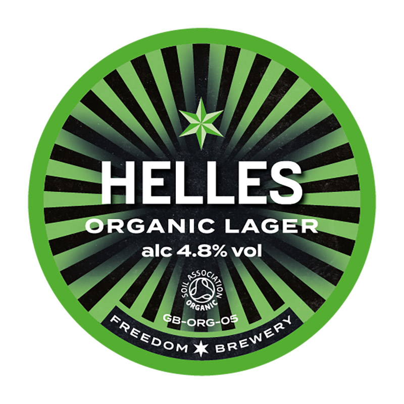 Freedom Organic Helles Lager 50L Keg