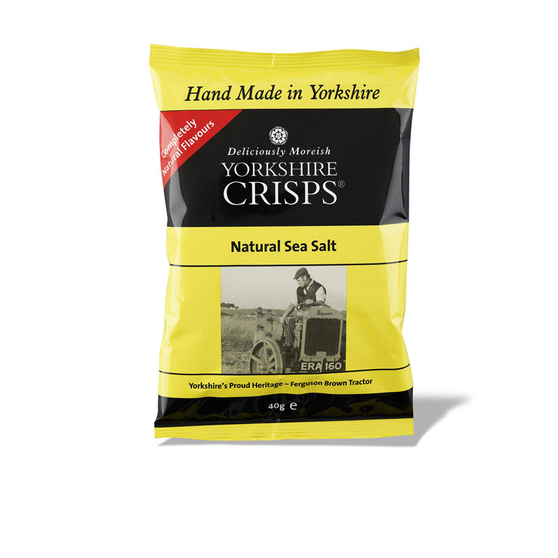 Yorkshire Crisps Natural Sea Salt