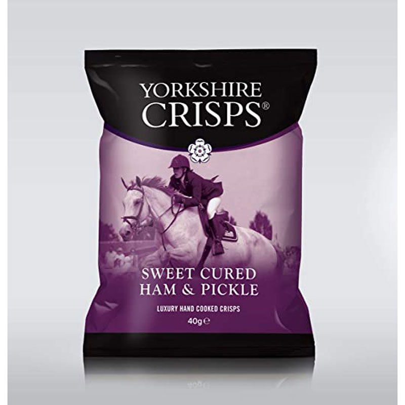 Yorkshire Crisps Sweet Cured Ham & Pickle
