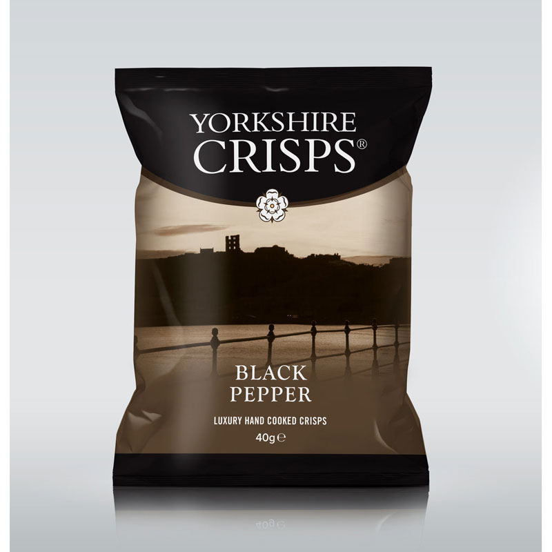 Yorkshire Crisps Black Pepper