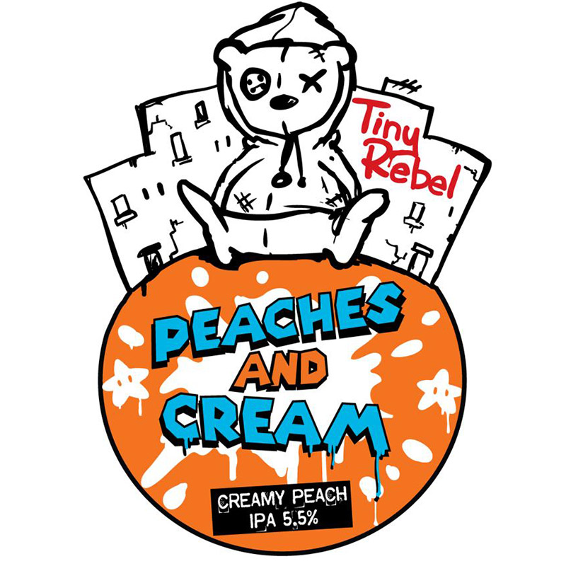 Tiny Rebel Peaches & Cream 9 Gal Cask