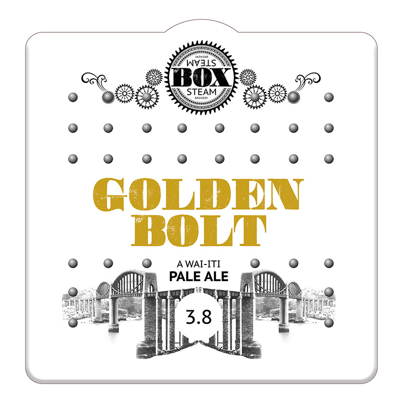 Box Steam Golden Bolt 9 Gal Cask