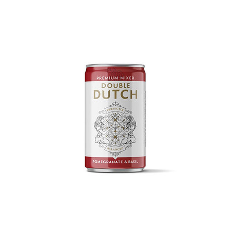 Double Dutch Pomegranate & Basil 150ml Cans