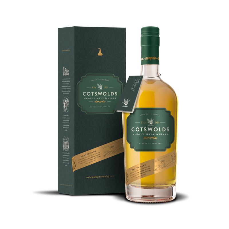 Cotswolds Peated Single Malt Whisky