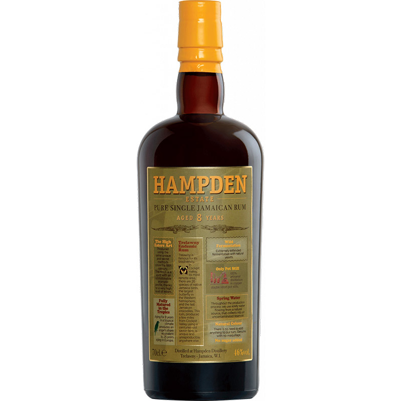 Hampden Estate 8 Year Old Rum