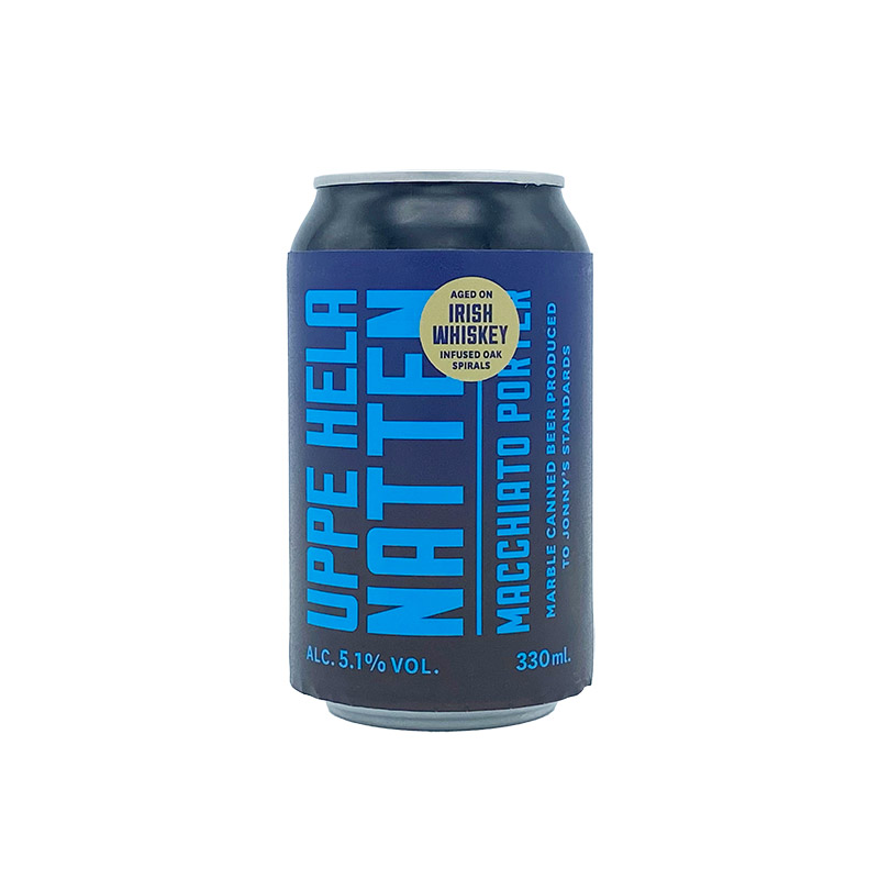 Marble Uppe Hela Natten Irish Whiskey Aged 330ml Cans