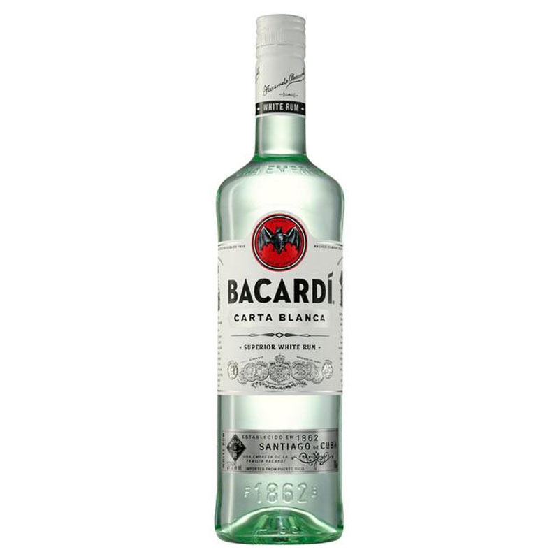 Bacardi Carta Blanca White Rum 70cl