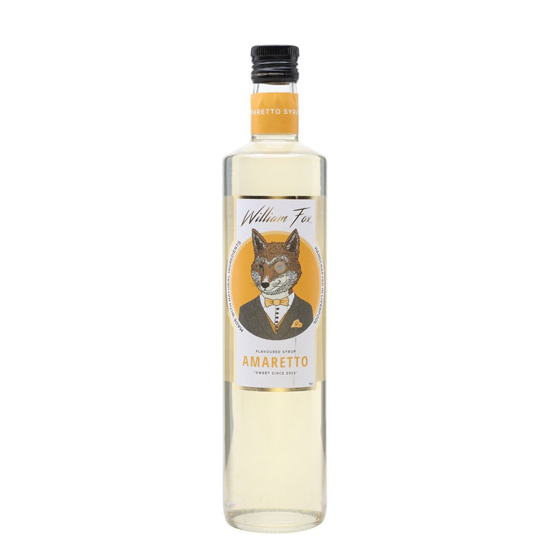 William Fox Amaretto Syrup 70cl