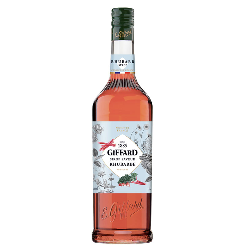 Giffard Rhubarb Syrup 1L