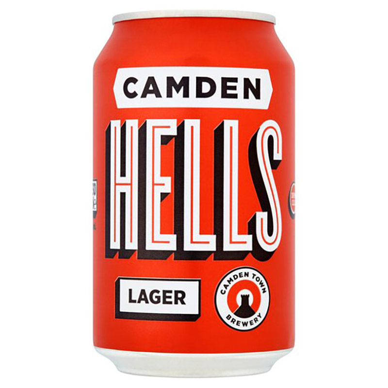 Camden Town Hell Lager 330ml Cans