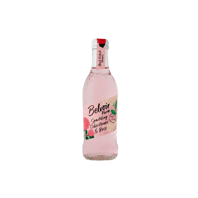 Belvoir Sparkling Elderflower & Rose 250ml