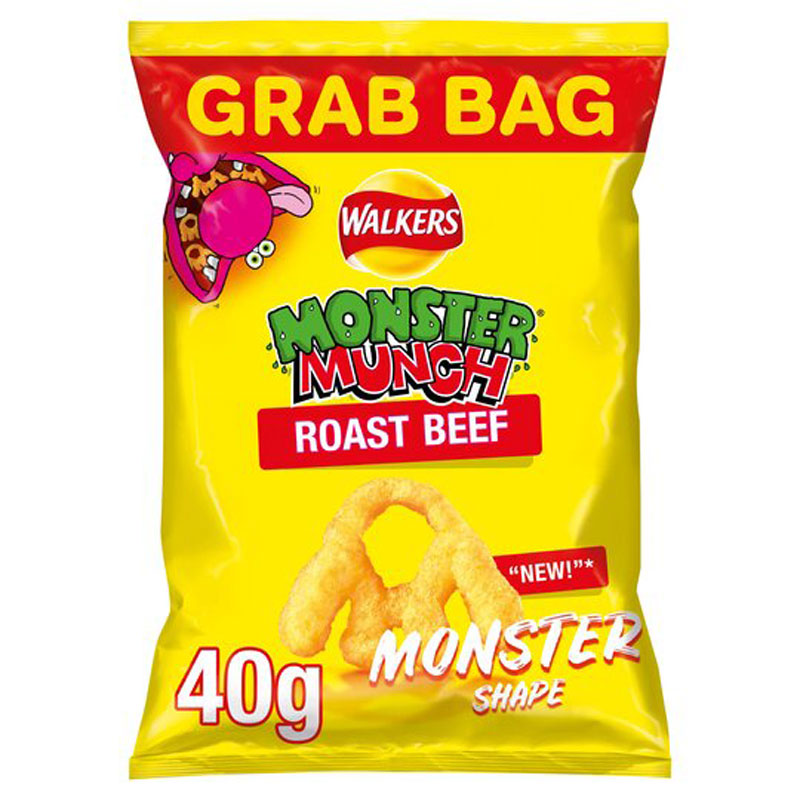 Monster Munch Mega Beef Crisps