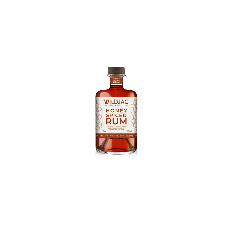 Wildjac Honey Spiced Rum Paper Bottle