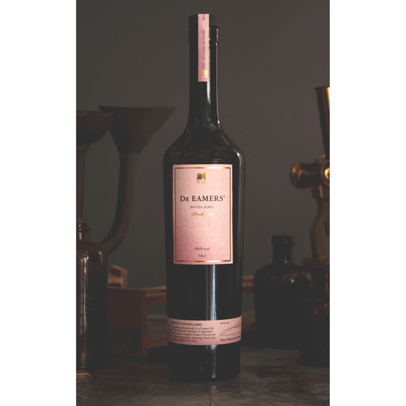 Dr Eamers' British Berry Pink Gin