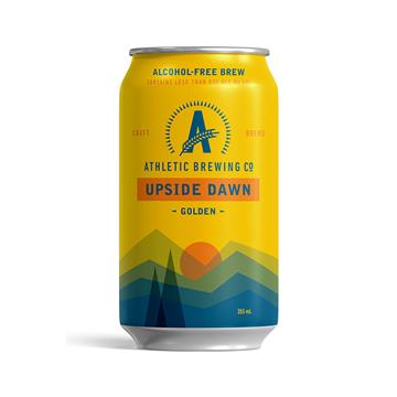 Athletic Brewing Co Upside Dawn Golden Ale 0.5% 355ml