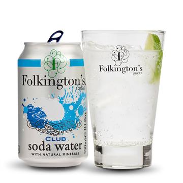 Folkington's Club Soda 330ml