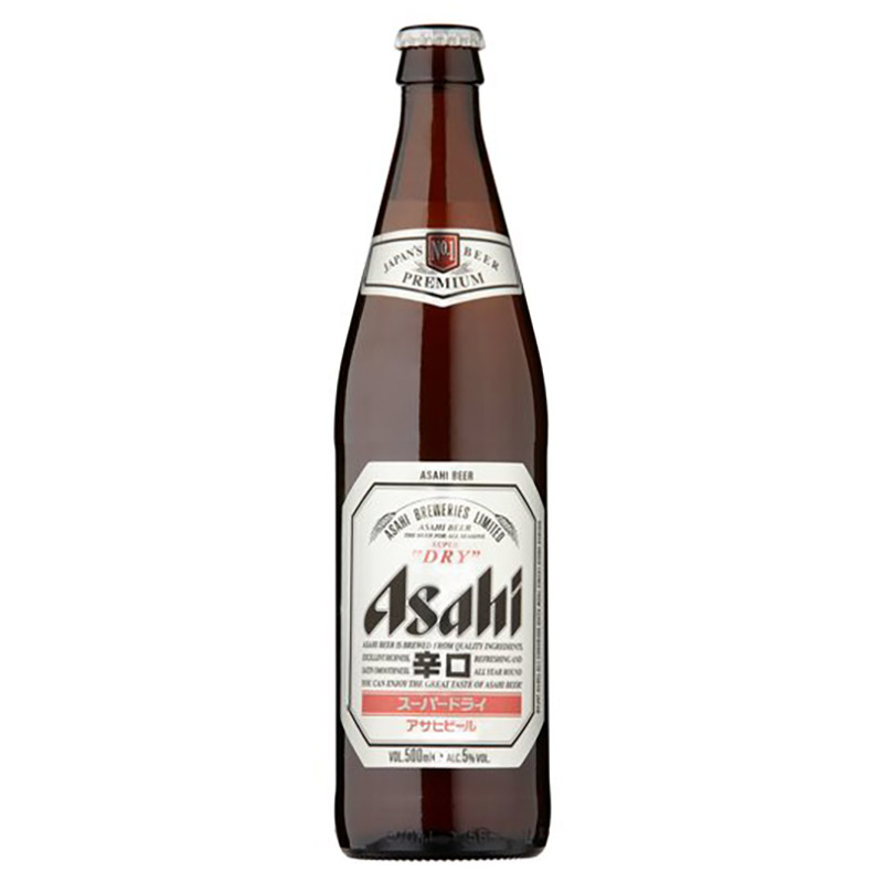 Asahi 500ml Bottles