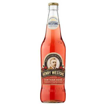 Henry Westons Vintage Rose Cider 500ml