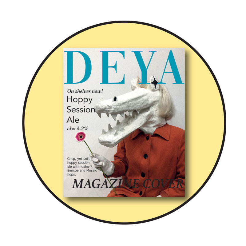 Deya Brewing Magazine Cover 30L Keg