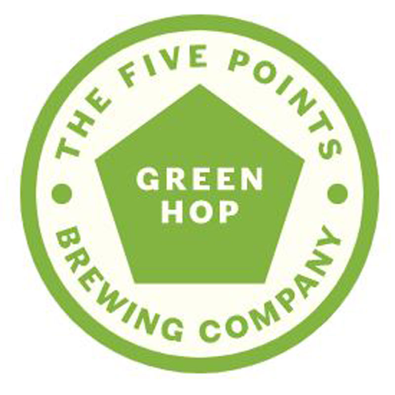 Five Points Green Hop Bullion 9 Gal Cask