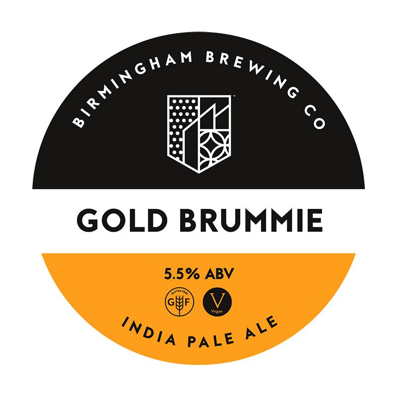 Birmingham Brewing Co Gold Brummie 9 Gal Cask