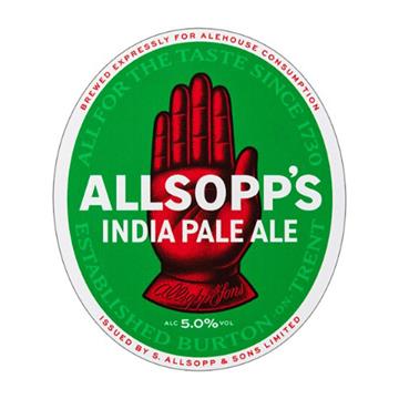 Allsopp's IPA 9 Gal Cask