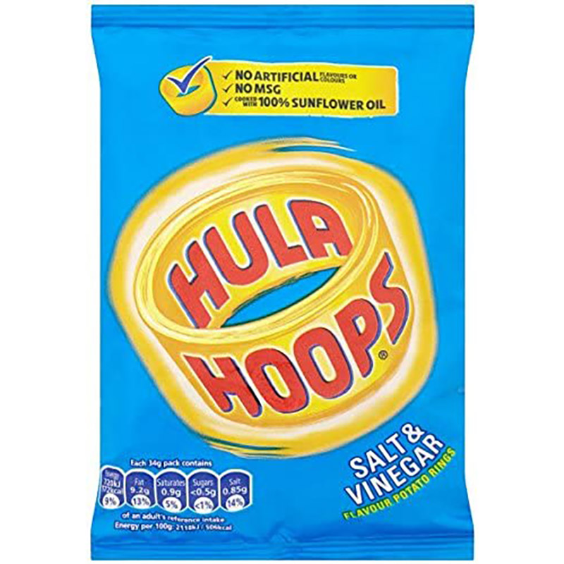 Hula Hoops Salt & Vinegar