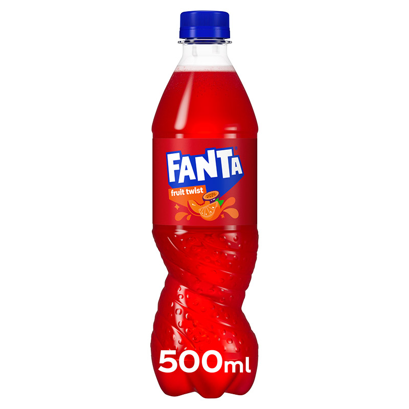 Fanta Fruit Twist 500ml Plastic Bottles