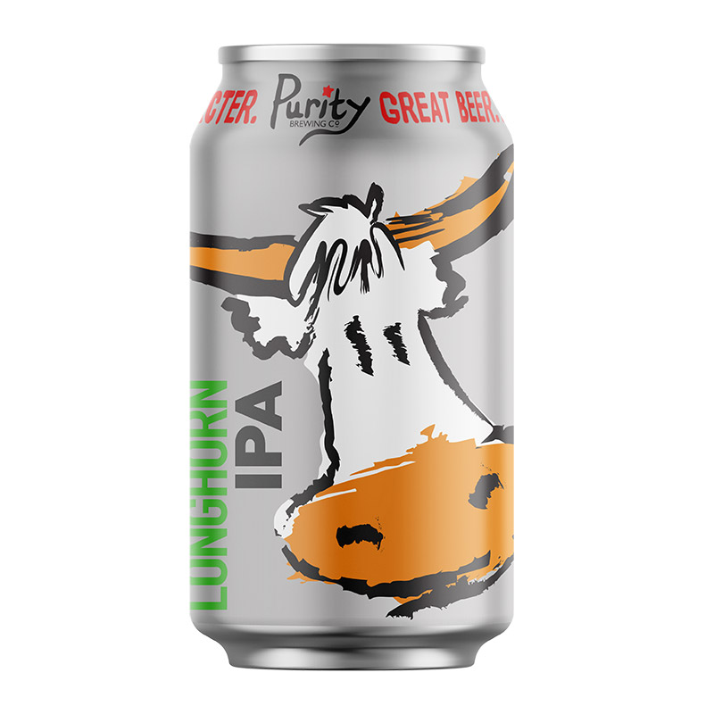 Purity Longhorn IPA 330ml Cans x 12