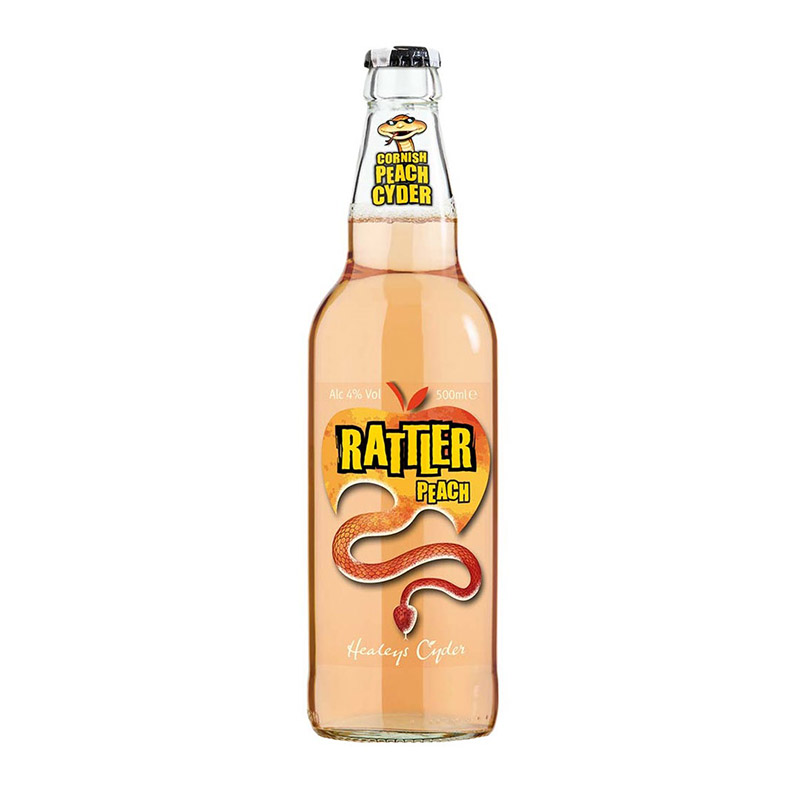 Rattler Peach Cider 500ml