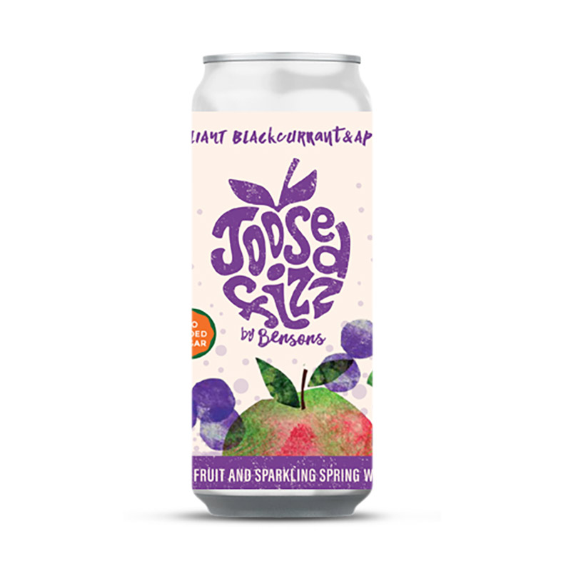 Joosed Fizz Blackcurrant & Apple 330ml