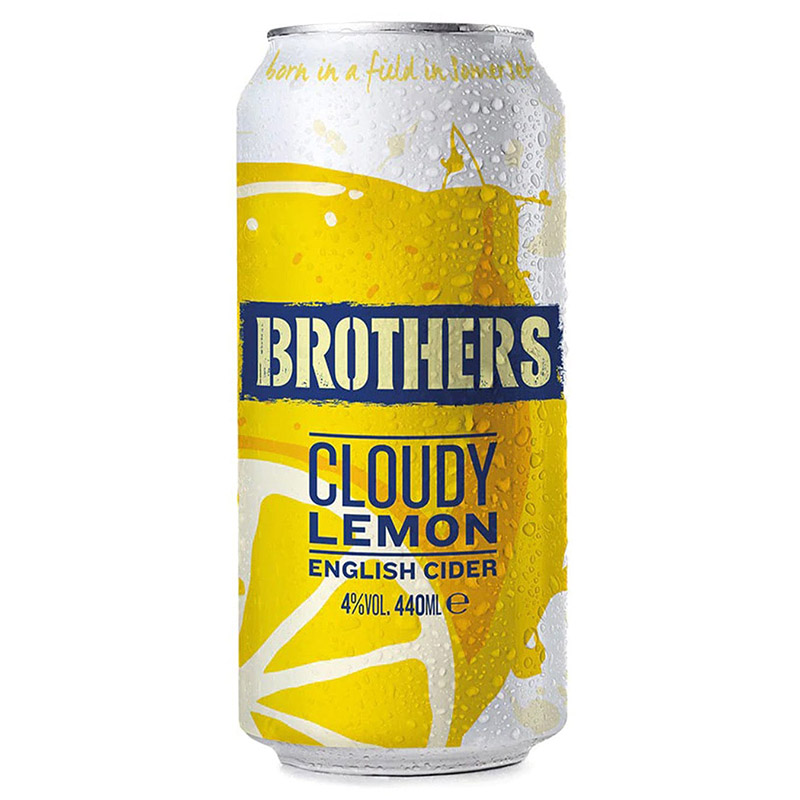 Brothers Cloudy Lemon Cider 440ml