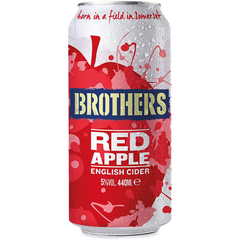 Brothers Red Apple Cider 440ml