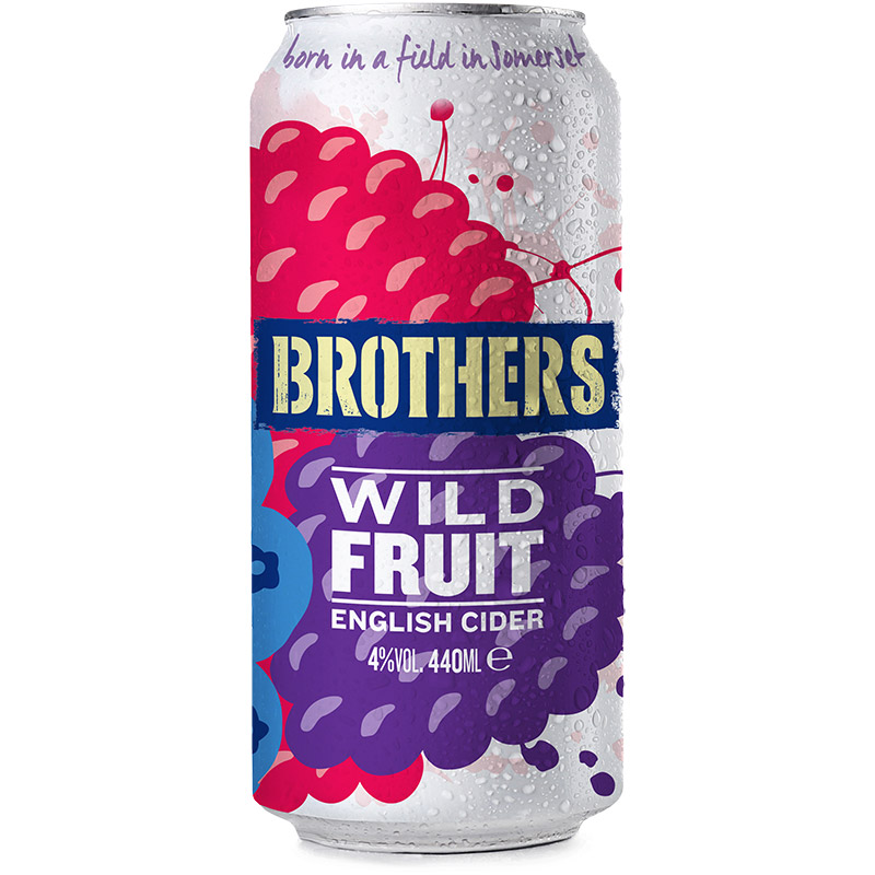 Brothers Wild Fruits Cider 440ml