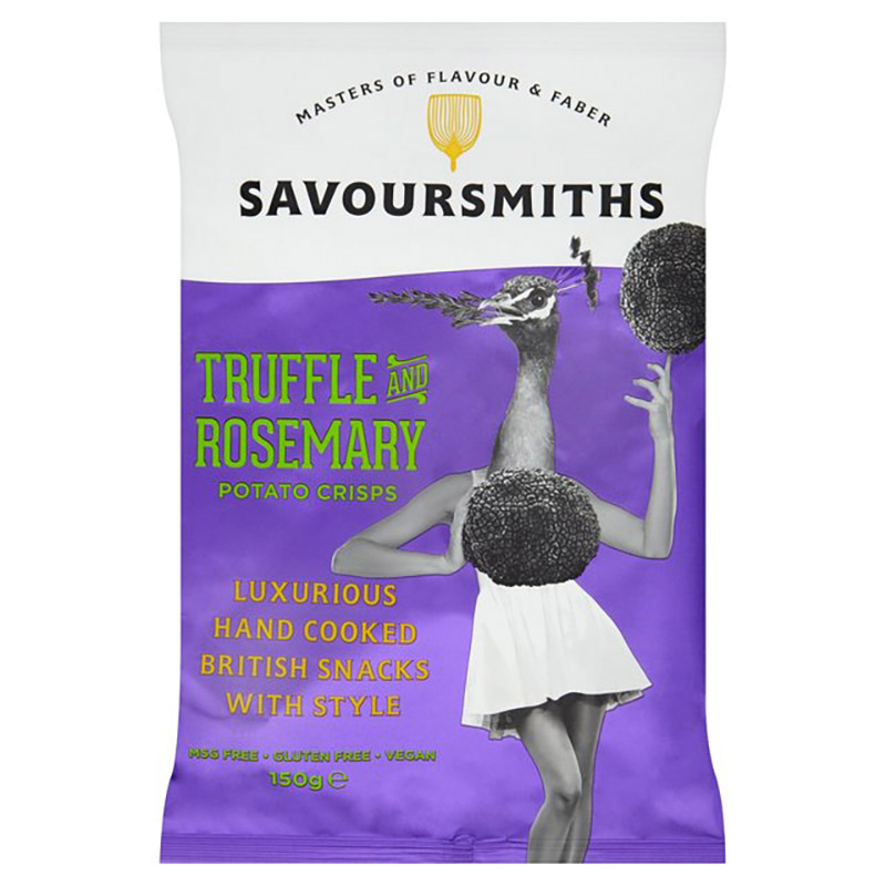 Savoursmith Truffle & Rosemary Crisps