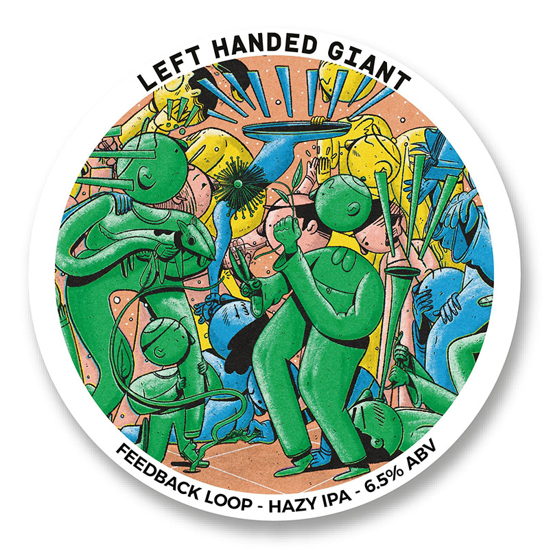 Left Handed Giant Feedback Loop 30L Keg