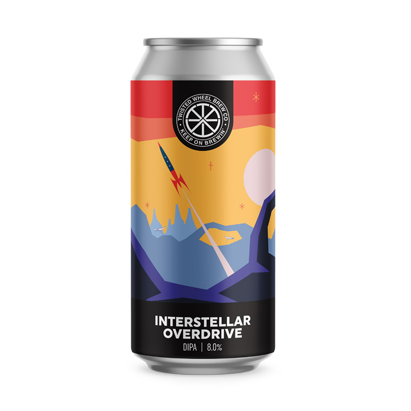 Twisted Wheel Interstellar Overdrive 440ml Cans
