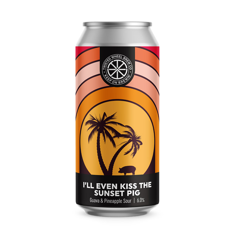 Twisted Wheel I'll Even Kiss The Sunset Pig 440ml Cans
