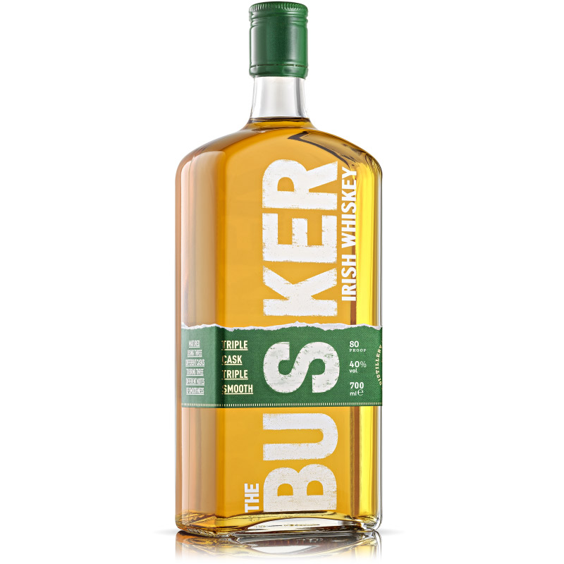 Busker Triple Cask Irish Whiskey